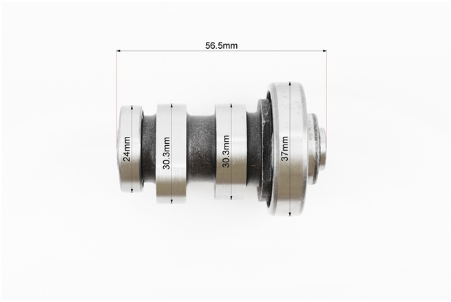 Распредвал в сборе Yamaha SA26J / SA36J / SA39J / UA06J (4T - Vino / Gear / Jog) "SK"