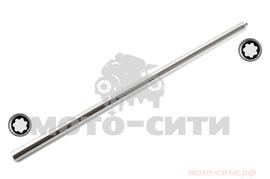 Труба-держатель + штанга привода мотокос (7x7 T, L-1500 мм., D-26 мм, d-8 мм. ) "OLN"