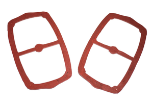 Прокладка крышки клапанов МТ, Днепр (2 шт, красные)