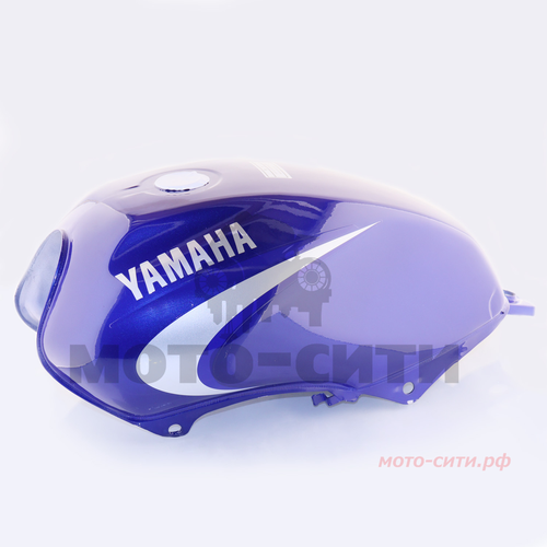 Бак топливный Yamaha YBR 125 (синий) "KOMATCU"