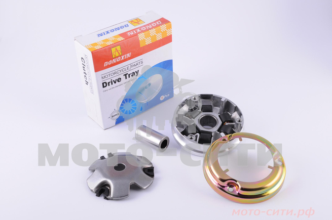 Вариатор передний Honda DIO AF 18/25, DJ AF 19/23 (под вал Ø12 мм, + втулка) "DONGXIN"