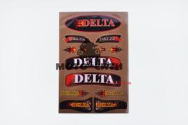 Набор наклеек "Delta " (33х22 см, бронзовые) "SEA"