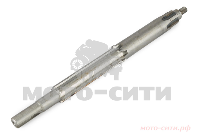 Вал главный КПП 190N/195N (10-12 л.с., Ø - 30 мм, L - 390 мм, + вал отбора мощ.) "DIGGER"