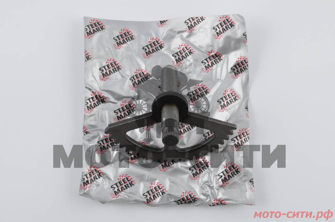 Сектор заводной (полумесяц) Suzuki AD50 STEEL MARK
