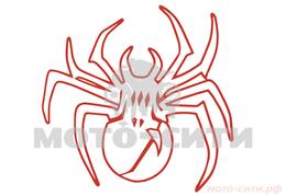 Наклейка "SPIDER" ( 13 х 13 см) "OLN"