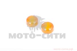 Стекло передних поворотов Yamaha VINO (пара) "KOMATCU"