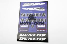 Набор наклеек "SUZUKI " (32х23 см) "OLN"