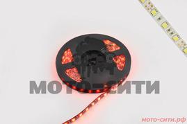 Лента светодиодная SMD 5050 (красная, влагостойкая, 60 крист/1м, бухта 5м)