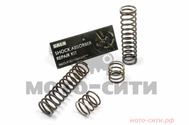 Пружины передней вилки скутеров Suzuki Address/Sepia/Lets/Mollet (барабан/диск) "SALO"