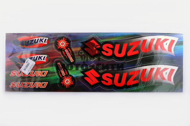 Набор наклеек "Suzuki " (48х16 см, разноцветные) "SEA"