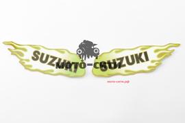 Набор наклеек "Suzuki" (12х4 см) "FLAME"