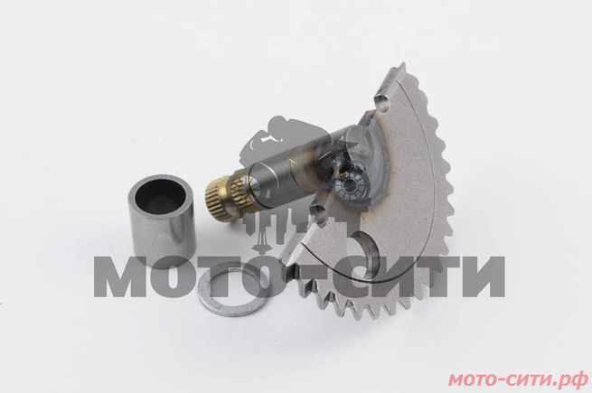 Сектор заводной (полумесяц) 4T GY6 50 (L-55mm) (+втулки) JH