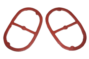 Прокладка крышки клапанов Урал (2 шт, красные)