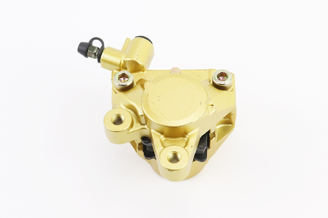 Суппорт тормозной Yamaha Jog 50 ZR, 2JA, Minarelli (передний дисковый) "KOMATCU"