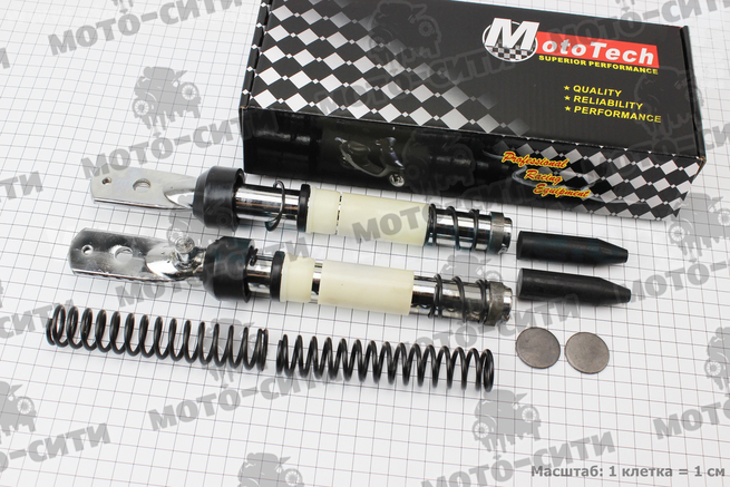 Ремкомплект передней вилки Suzuki LET'S 1/2/3 (полный) "Mototech"