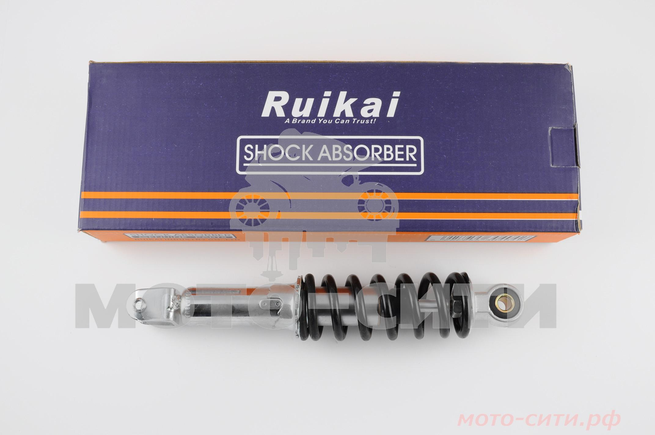Амортизатор регулируемый Honda Lead (275 мм, чёрный) "RUIKAI"