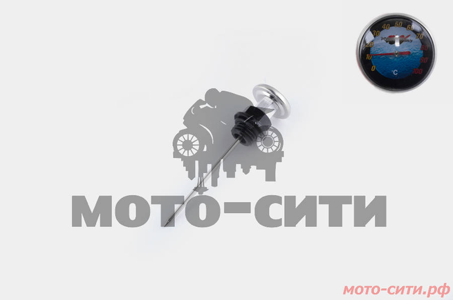 Щуп масла Ø 19.0mm, L-137mm (+датчик температуры, чёрный)