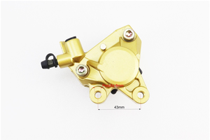 Суппорт тормозной Yamaha Jog 50 ZR, 2JA, Minarelli (передний дисковый) "KOMATCU"