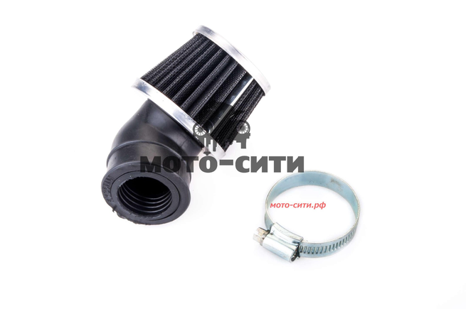 Воздушный фильтр (Ø28/40 mm, нулевик, 45*) Model KY-A-084 "KM"