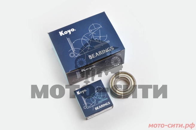 Подшипник 6004-ZZ 20*42*12 (ред-р Honda Lead, Yamaha JOG 90) KOYO