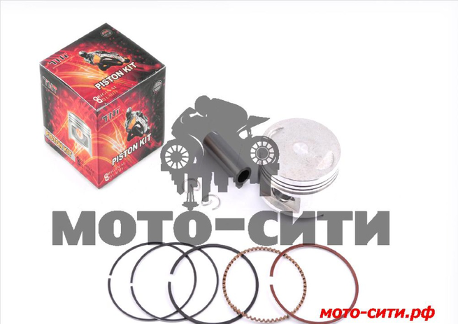 Поршень 4T GY6 150 .STD ( Ø 57,40) RED