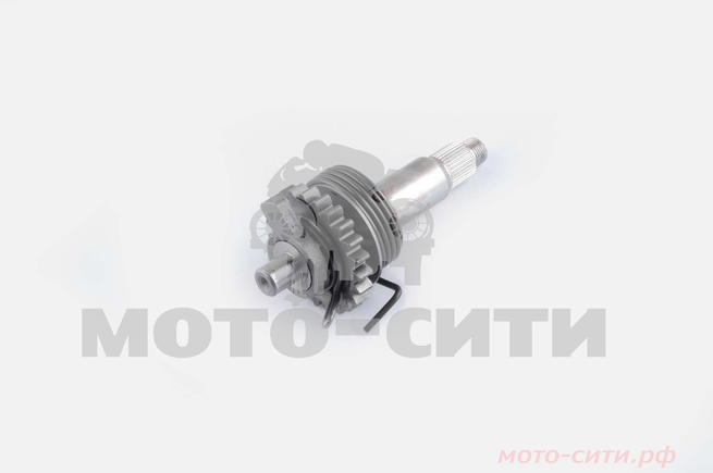 Вал заводной Yamaha YBR125 (в сборе) "KOMATCU"
