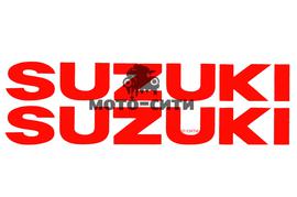Буквенная наклейка "SUZUKI" (19х5 см, красные, 2 шт) "OLN"