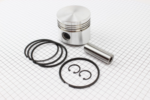 Поршень R 180N (1-ый рем, Ø80,25 мм, плоский)