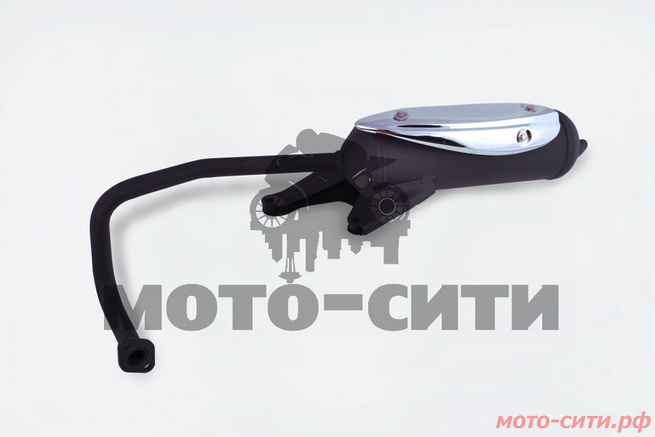 Глушитель для скутера 4T GY6 50 (139QMB/A, чёрный) EVO