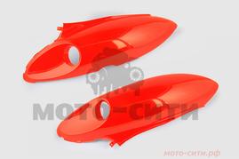 Пластик задняя боковая пара (красный) на Viper Grand PRIX, Honling Joker QT-7, IRBIS Z50R, ЗиД Lifan LF50QT-8A