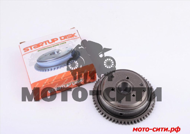 Маховик (обгонная муфта) 4T GY6 125/150 FORWARD