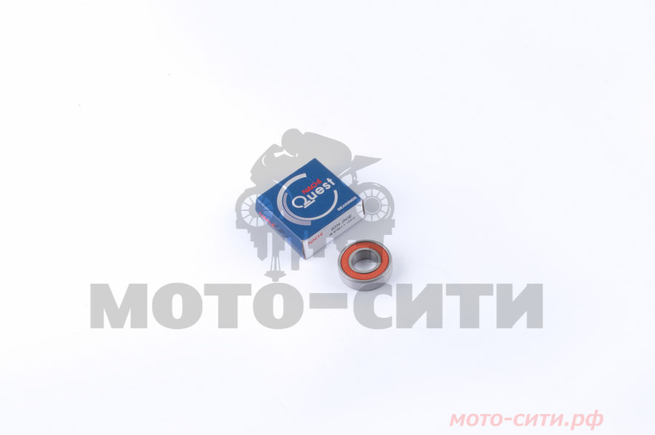 Подшипник 6002-2RS 15*32*8 (колесо QT125/150) "QUEST"