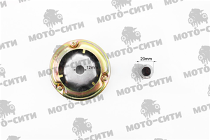 Вариатор передний Honda Tact AF 09/16, Pal AF 17 (под вал Ø12 мм, + втулка) "KOK"