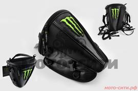 Рюкзак-сумка MONSTER ENERGY (mod:B-1, на хвост мотоцикла)