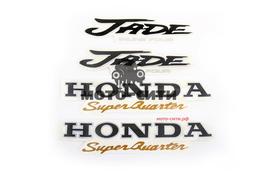 Набор наклеек "Honda JADE" (21х5 см, 2+2 шт) "OLN"
