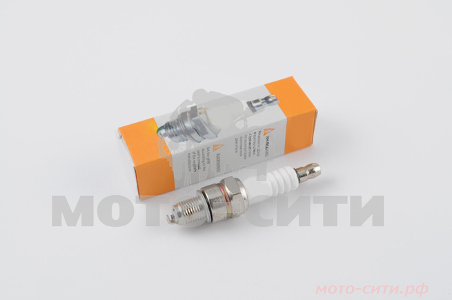 Свеча зажигания A7TC на 152QMI / 153QMI / 157QMJ / 157QMJ-H / 158QMJ (M10*1,00 мм, L-12,7 мм.) "STL"