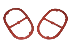 Прокладка крышки клапанов Урал (2 шт, красные)