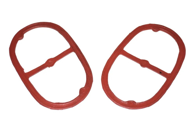 Прокладка крышки клапанов Урал (2 шт, красные)