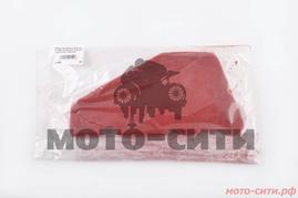 Элемент воздушного фильтра 2T TB50, Suzuki RAN, GEMMA 50 (поролон с пропиткой, красный, цепной привод трансмиссии)