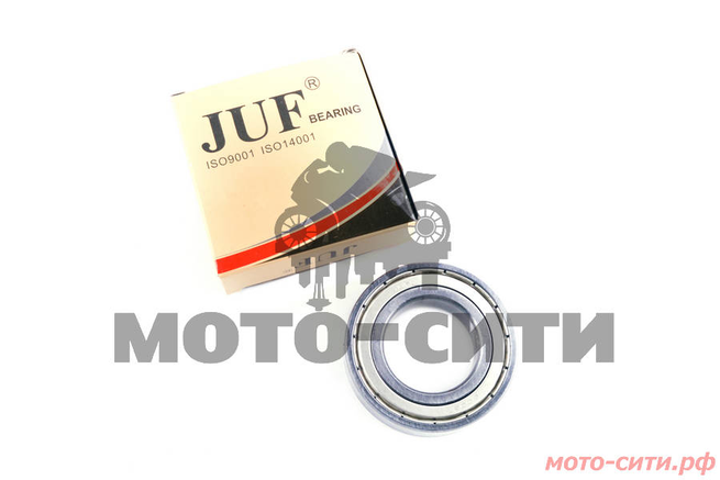 Подшипник 6006-ZZ 30*55*13 (коленвал скутеров Suzuki) "JUF"