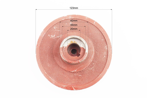Крыльчатка мотопомпы под вал 20 мм (под модель 3 дюйма)