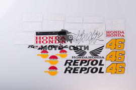 Набор наклеек "Honda REPSOL " производитель "OLN"