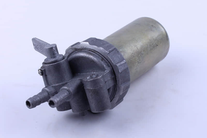 Кран топливный R 190N, R 195N (металл, с фильтром)