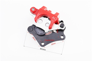 Суппорт тормозной дисковый Yamaha JOG 50 SA16 (передний, однопоршневой) "ALA"