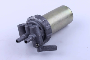 Кран топливный R 190N, R 195N (металл, с фильтром)