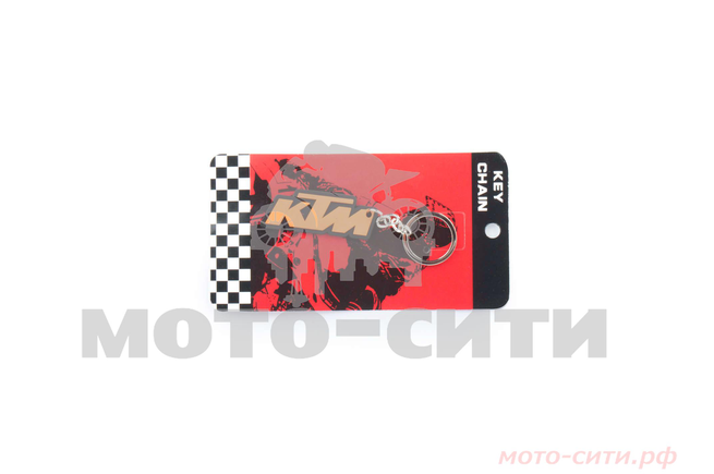 Брелок резиновый "KTM"