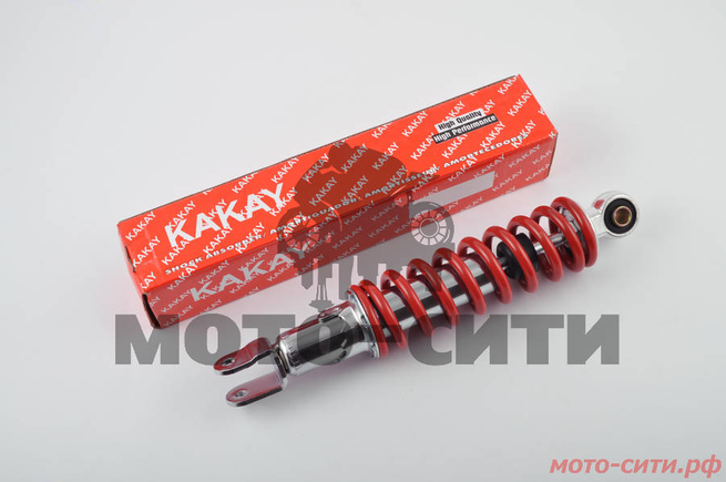 Амортизатор на скутер длина 275mm, регулируемый (красный)