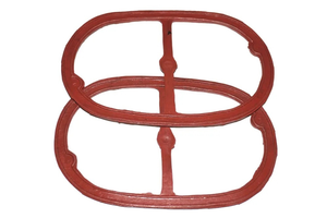 Прокладка крышки клапанов Урал (2 шт, красные)