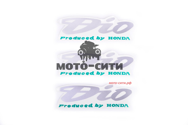 Набор наклеек "Honda DIO" (12х4 см3 шт) "OLN"